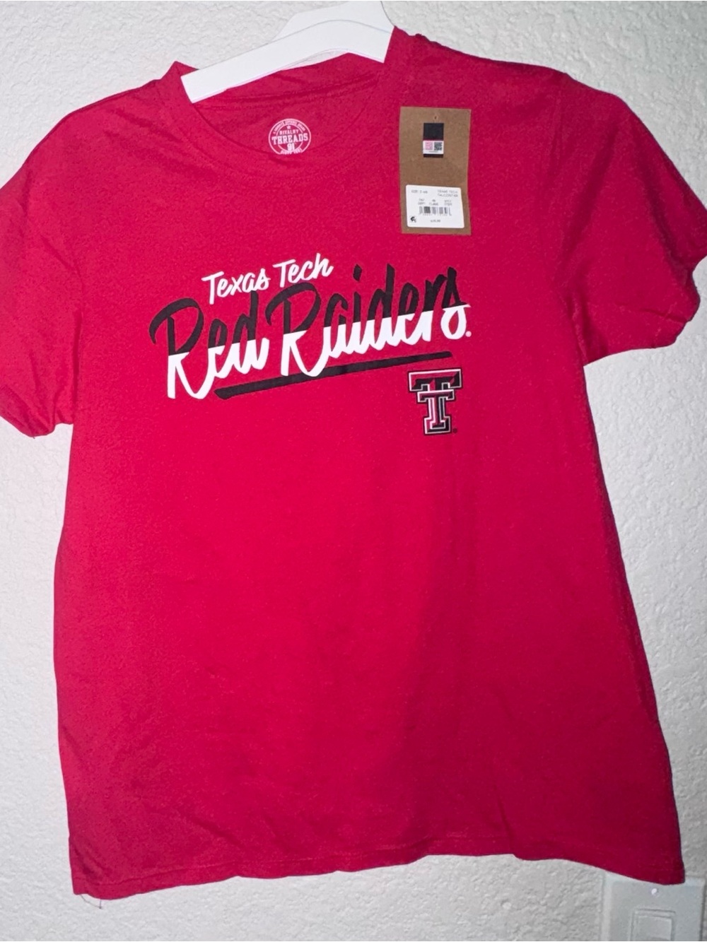 Rivalry Threads Texas Tech Red Raiders Red T-Shirt